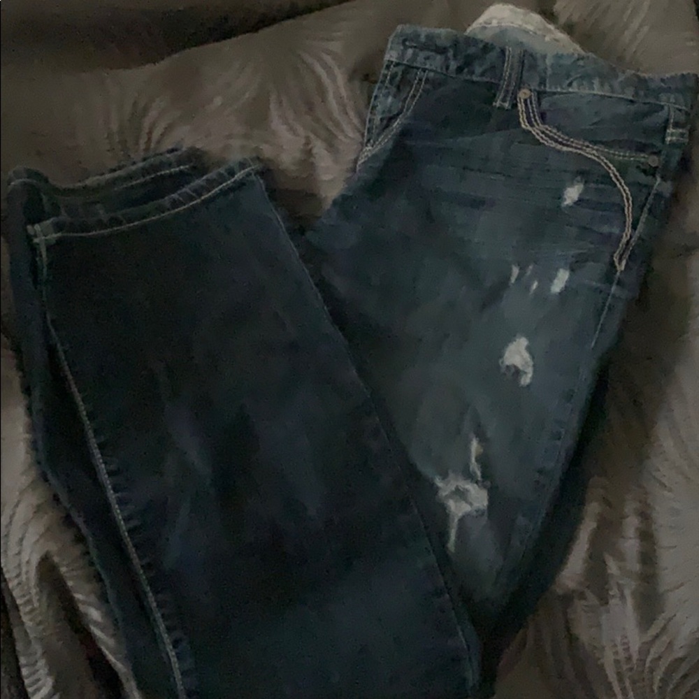 Boot cut jeans